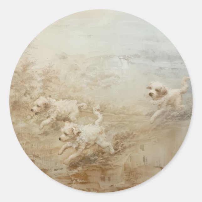 Adesivo Canetas redondas para artigos de papelaria (Frente)