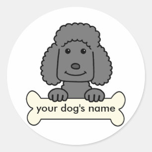 Adesivo Caniche personalizada