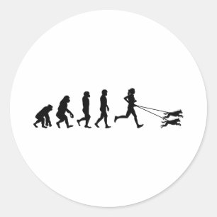 Adesivo Canicross Trail Runner Dog Sport Evolution
