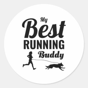 Adesivo Canicross Trail Runner Dog Sport Outdoor