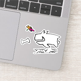 Adesivo Canina com DragonflyRun Doodle