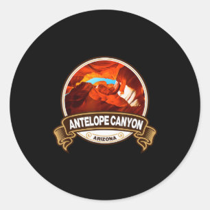 Adesivo Cânion do Antílope Arizona Símbolo de Marca Antiga
