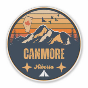 Adesivo Canmore, Alberta