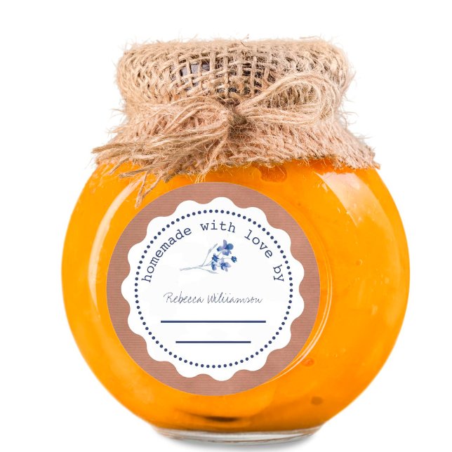 Adesivo Canning personalizada com emperramento | Homemada  (Criador carregado)