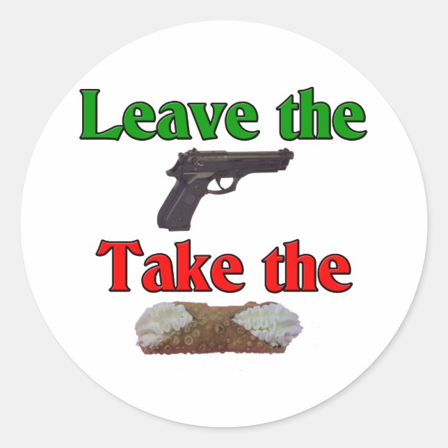 Adesivo Cannoli (Frente)