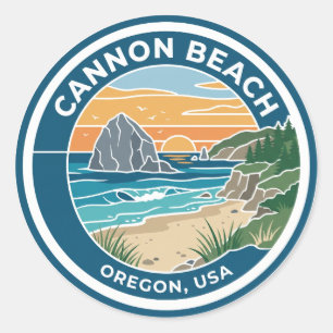 Adesivo Cannon Beach EUA