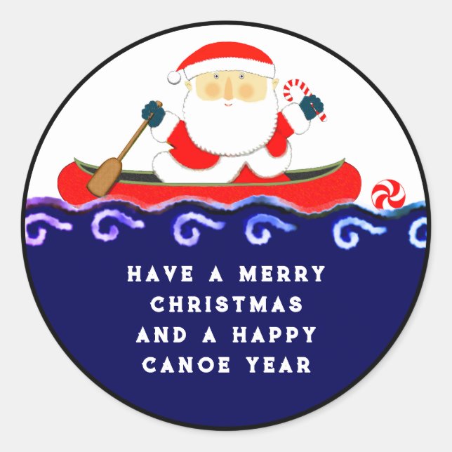 Adesivo Canoa de Campos de Natal (Frente)