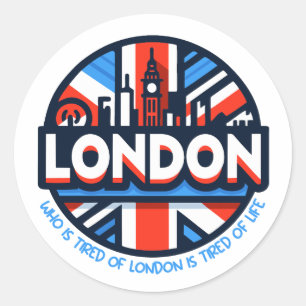 Adesivo Cansado de Londres