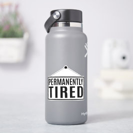 Adesivo Cansado permanentemente