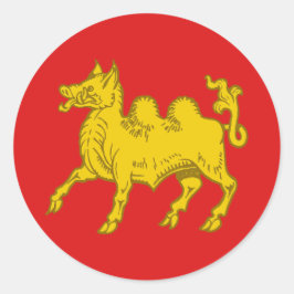 Adesivo Cantão de Attilium Populace Crachá