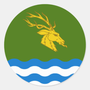 Adesivo Cantão de Buckston-on-Eno Populace Crachá