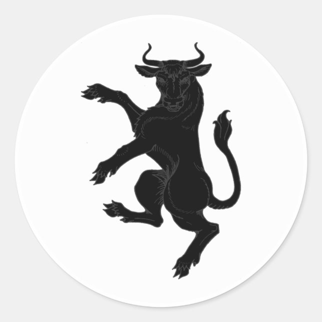 Adesivo Cantão de Cluain Populace Crachá (Frente)