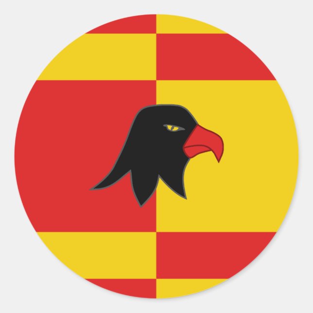 Adesivo Cantão de Falconcree Populace Crachá (Frente)