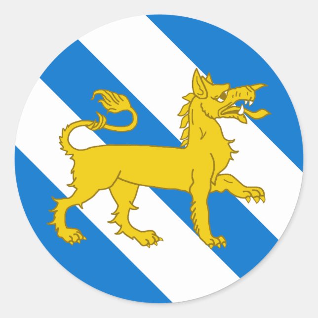 Adesivo Cantão de Northpass Populace Crachá (Frente)