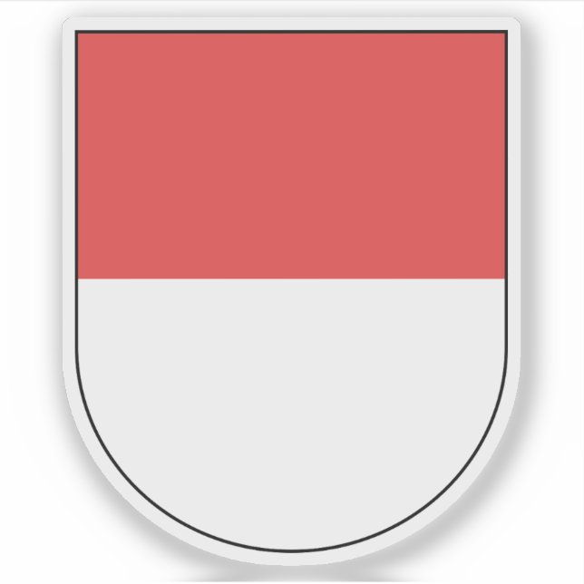Adesivo Cantão de Solothurn casaco de braços, Suiça (Frente)