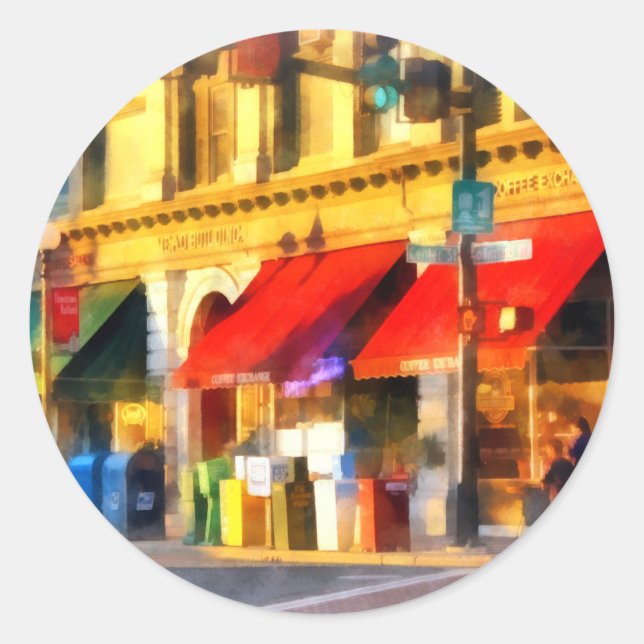 Adesivo Canto ou centro e Merchant Rutland VT (Frente)