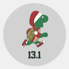 Adesivo Cantora de Tartaruga de Natal 13.1