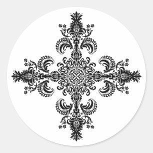 Adesivo Cantos da meditação 4 da flor de lis