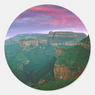 Adesivo Canyon do rio Blyde ao pôr do sol, África do Sul