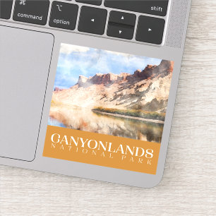 Adesivo Canyonlands Sticker, National Park Decal