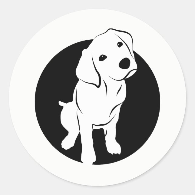 Adesivo Cão (Frente)