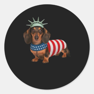 Adesivo Cão 4 De Julho, Bandeiras Americanas Dão Para Home