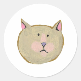 Adesivo Cão-cão-gato-do-coelho-pássaro-humano - 7 rostos