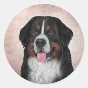 Adesivo Cão da Montanha Bernês