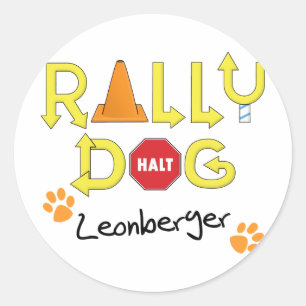 Adesivo Cão da reunião de Leonberger