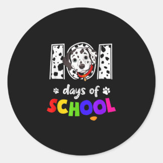 Adesivo Cão Dalmático 101 Dias De Escola