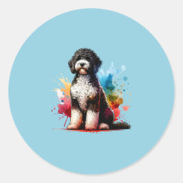 Adesivo Cão de Água Português