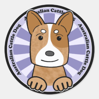 Adesivo Cão de Bovinos Australiano