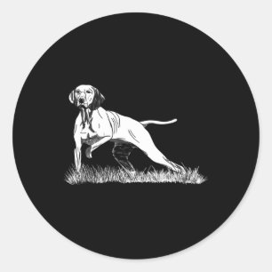Adesivo Cão De Caça De Aves Vizsla Para Caçadores