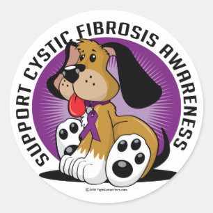 Adesivo Cão de Fibrose Cística