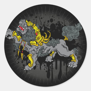 Adesivo Cão de Foo