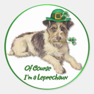 Adesivo Cão do Leprechaun