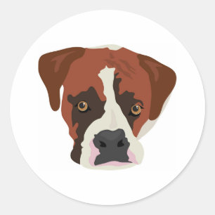 Adesivo Cão do pugilista
