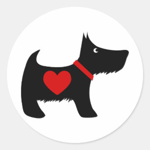 Adesivo Cão do Scottie