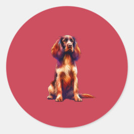 Adesivo Cão Espanhol de Campo