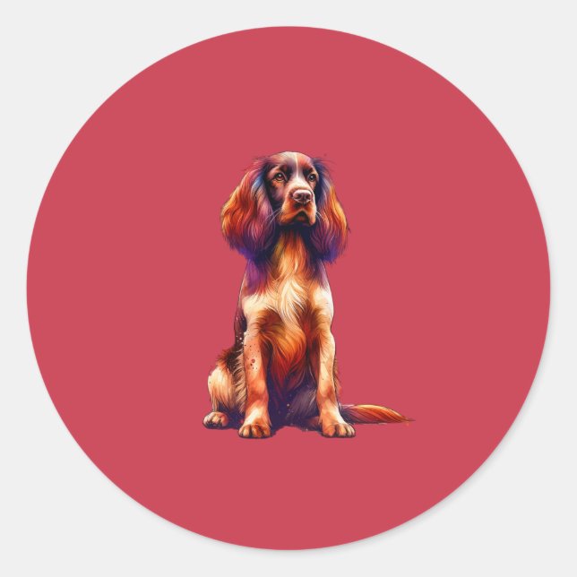 Adesivo Cão Espanhol de Campo (Frente)