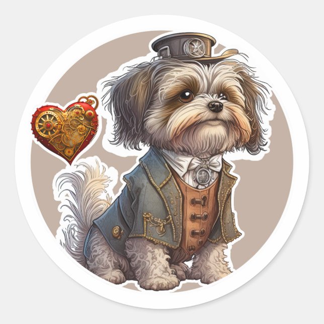 Adesivo Cão Havanês (Frente)
