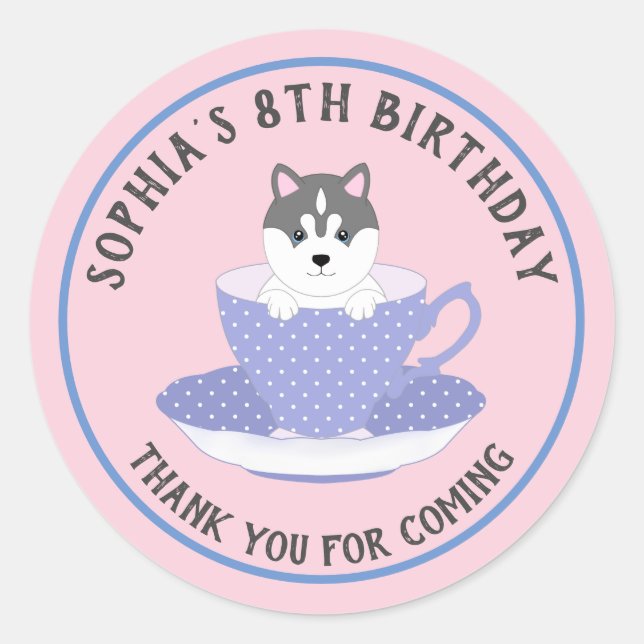 Adesivo Cão Personalizado (Frente)