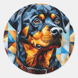 Adesivo Cão Rottweiler