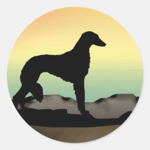 Adesivo Cão Saluki do deserto