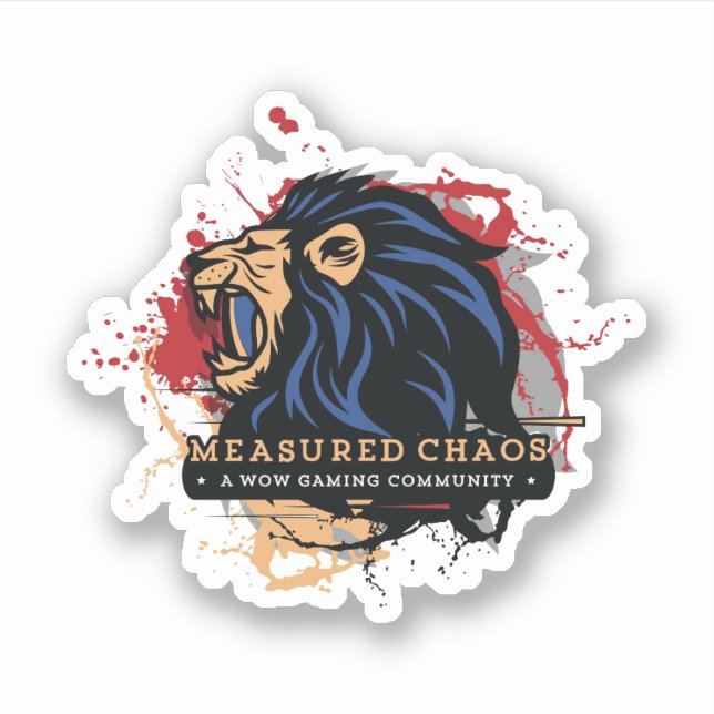 Adesivo Caos Medida (Frente)
