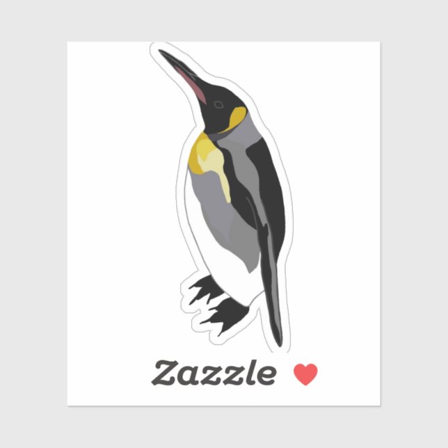 Adesivo Capa de telefone do Laptop Penguin (Folha)