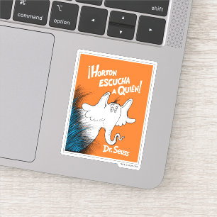 Adesivo Capa do Livro Espanhol Horton Escucha A Quien