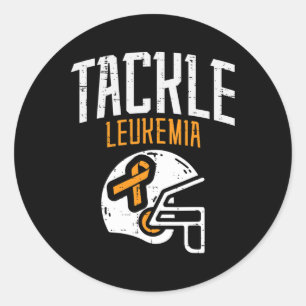 Adesivo Capacete Enfrentar a Leucemia Fita Laranja Câncer