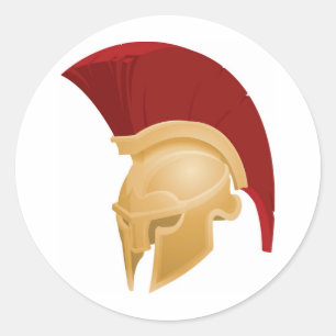 Adesivo Capacete espartano ou Trojan