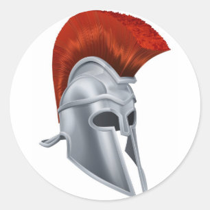Adesivo Capacete Trojan
